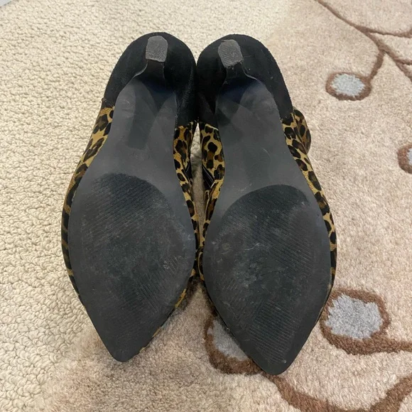 Bellini Leopard Ankle Booties 7W - Picture 5 of 5